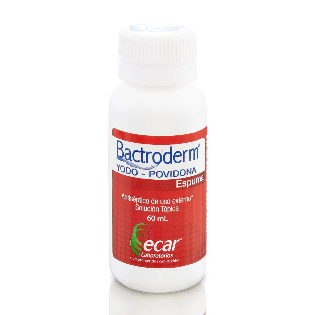 Bactroder espuma fco 60ml