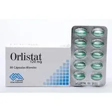 Orlistat 120mg Blister x 10 Capsulas Colmed