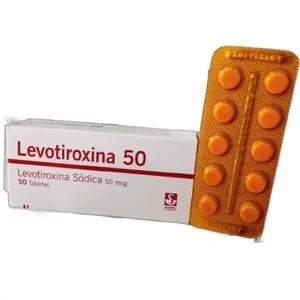 Levotiroxina 50mg Blister x 10 Tabletas Siegfried