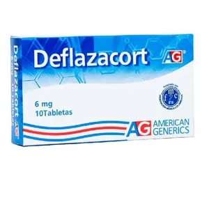 Deflazacort 6mg AG Caja x 10 Tabletas