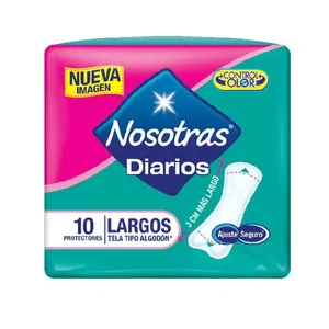 Protectores Diario Largos x 10