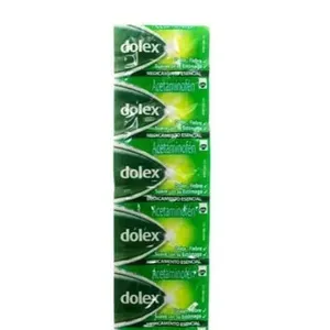 Dolex 500mg Blister x 10 Tabletas