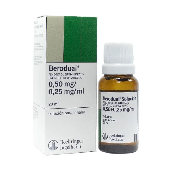 Berodual solución para inhalar