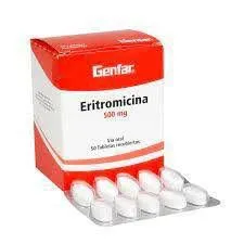 Eritromicina 500mg Blister x 10 Tab Genfar