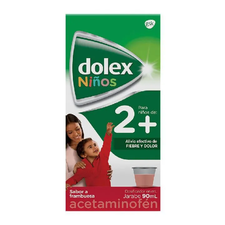 Dolex Jarabe 2+ fco 90ml