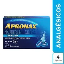 Apronax Gel Caja x 4  Capsula