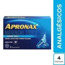 Apronax Gel Caja x 4  Capsula