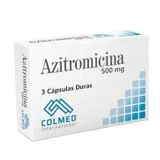 AZITROMICINA 500MG CAJA X 3 CAPSULA COLMED