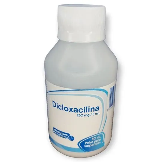 Dicloxacilina 250mg 80ml Susp Coasp.