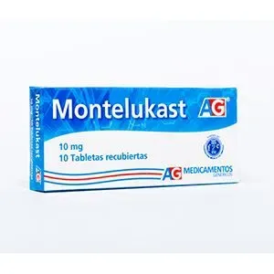 Montelukast 10mg AG Caja x 10 Tabletas