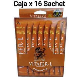 Vitafer-L Caja x 16 Sachets 10ml-Natural Medy