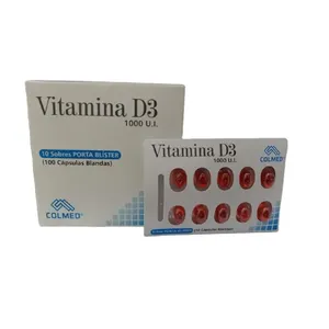 Vitamina d3 1000ui blíster x 10 cápsula