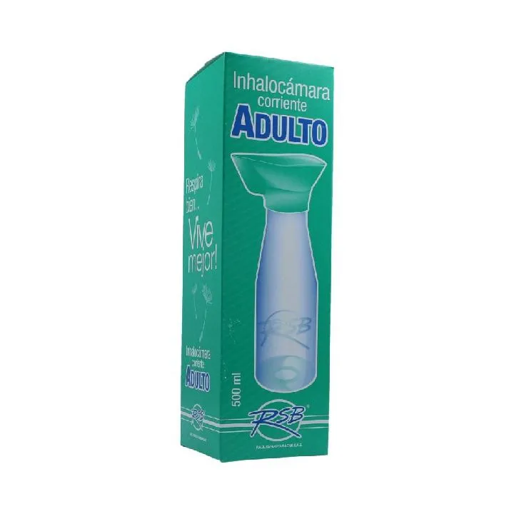 Inhalocamara Corriente Adulto 500ml RSB