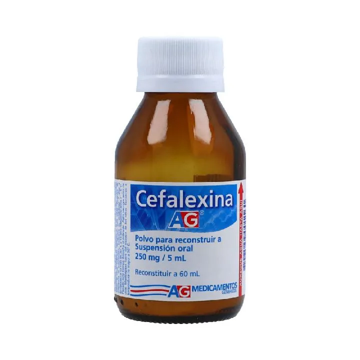 Cefalexina Susp.250mg x 60ml AG