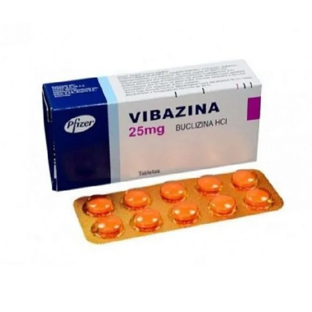 Vibazina 25mg Blíster x 10 tabletas