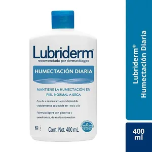 Lubriderm 400ml Humectacion Diaria Piel normal A seca