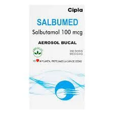 Salbutamol Inhalador ( Salbumed) 100mcg