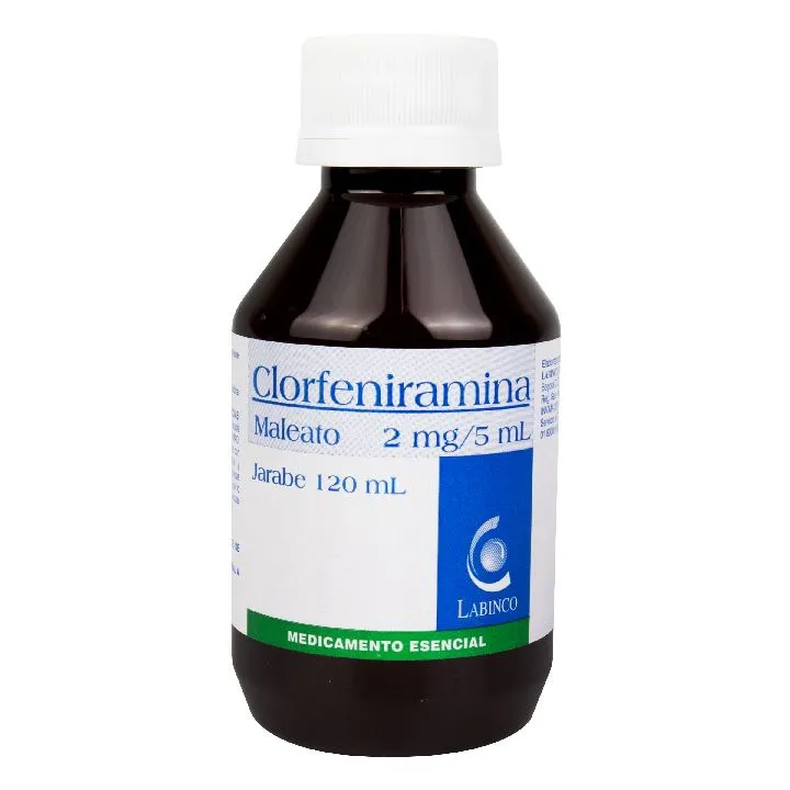 Clorfeniramina Jarabe 120ml Labinco