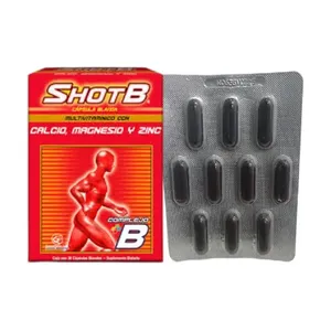 Shot B Multivotaminico Blíster x 10 Capsulas