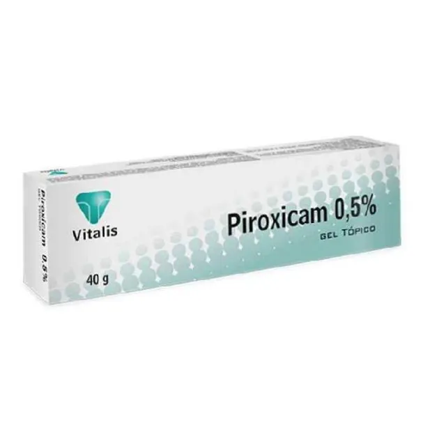 Piroxican Gel 0.5% x 40g Vitalis