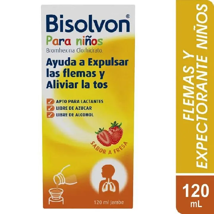 Bisolvon Jarabe Niños 120ml