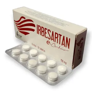 Irbesartan 150mg ecar Blister x 10 Tabletas