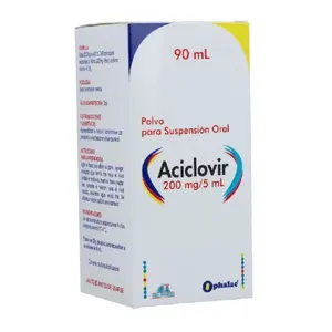 ACICLOVIR 200MG/5ML POLVO SUSP ANGLOPHARMA