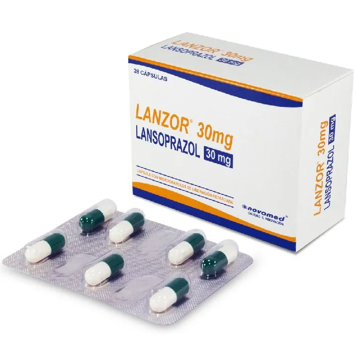 Lansoprazol 30mg LANZOR blister x 7 Capsula