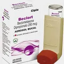 BECLOMETASONA BUCAL 250MG( BECLORT) CIPLA