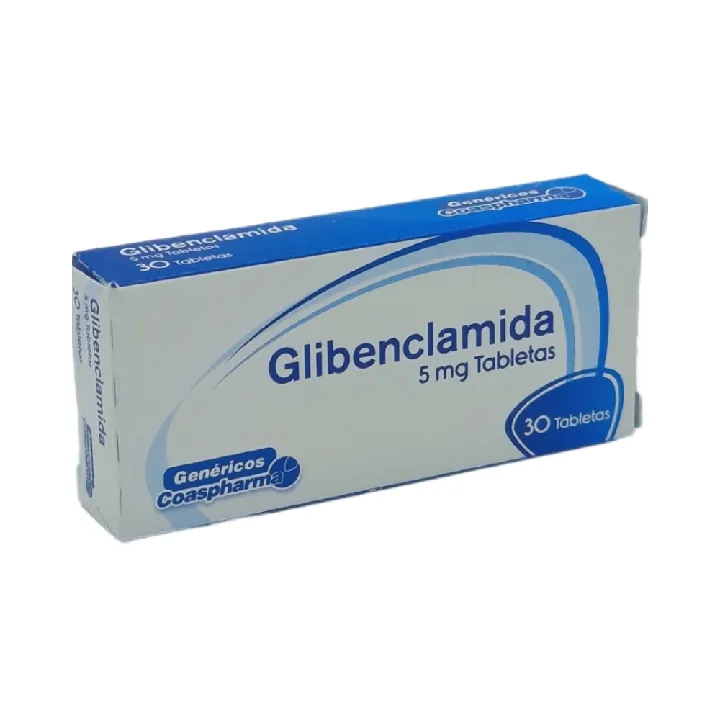 Glibenclamida 5mg Caja x 30 Coaspharma