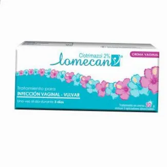 Lomecan Crema Vaginal 2% 20g