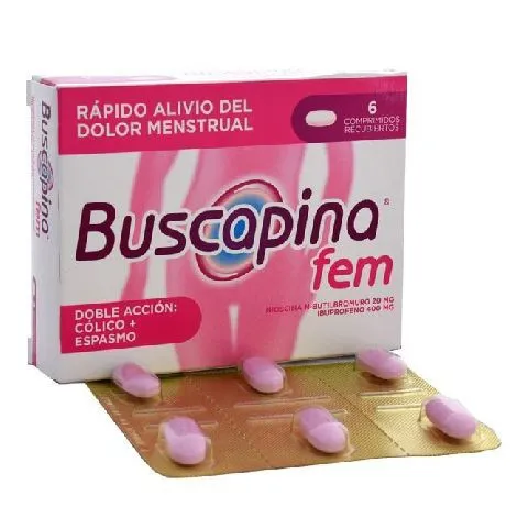 Buscapina Fem Blister x 6 Tab