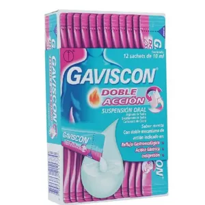 Gaviscon doble Accion caja x 12 Sachets