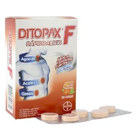 Ditopax f blíster x 5 tableta