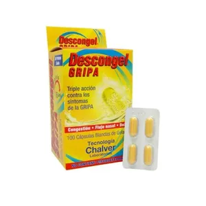 Descongel Gripa Blister x 4 Capsulas