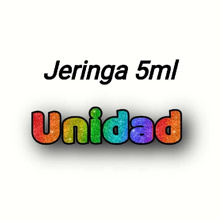 Jeringa 5ml x1 unidad