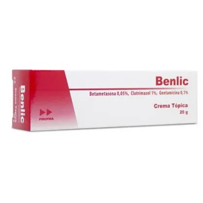 Benlic crema Topica Beta+clot+genta 20g