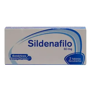 Sildenafil 50mg Caja x 2 Tabletas Coaspharma