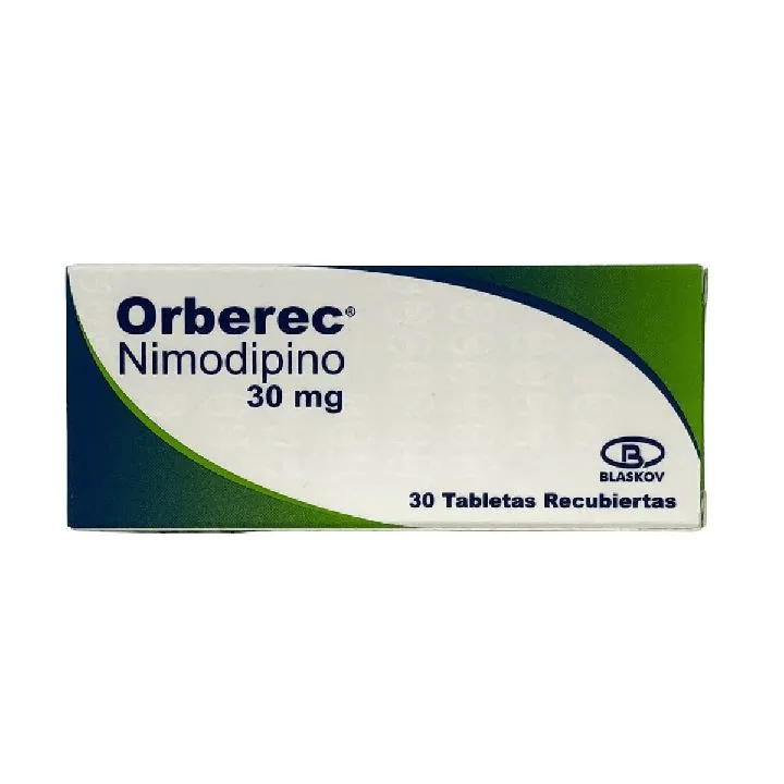 Orberec Nimodipino 30mg Blister  x 10 Tab