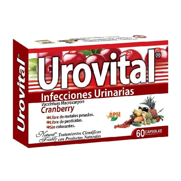 Urovital blíster x 10 cápsula