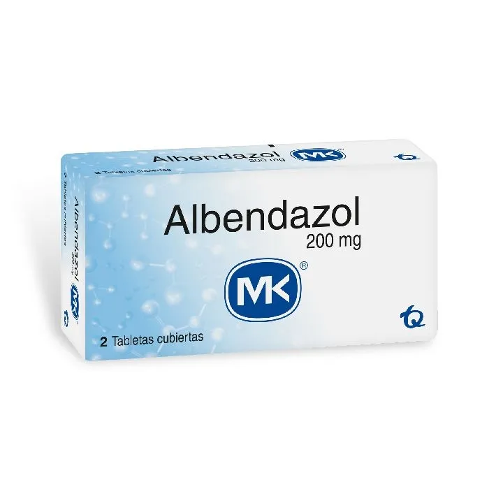 Albendazol 200mg caja x 2 tableta mk - Comercializadora JEICAR