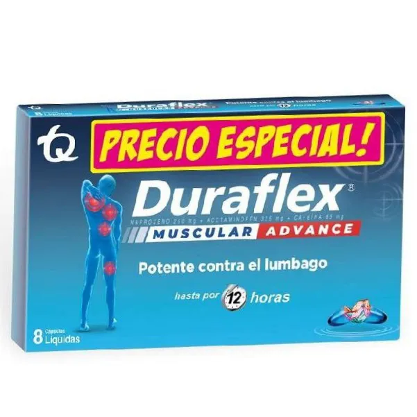 Duraflex Muscular Advance x 8 Capsulas