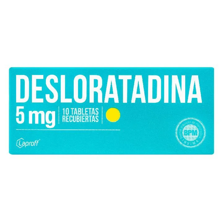 Desloratadina 5mg Caja x 10 Tab Laproff